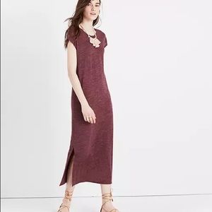 Madewell midi column dress